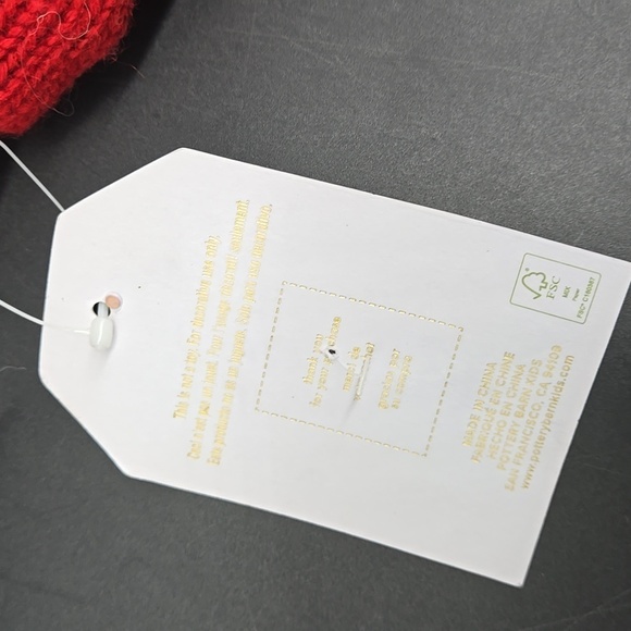 NEW COOPER Pottery Barn Christmas Holiday Stocking Wool Blend Fair Isle - Picture 3 of 10